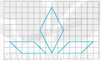 Vẽ hình theo mẫu với các đường kẻ phức tạp.