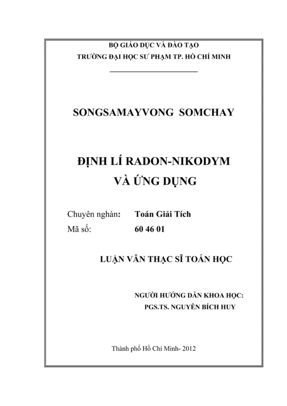 Định Lý Hội Tụ Bị Chặn Lebesgue: Nội Dung, Chứng Minh Chi Tiết Và Ứng Dụng