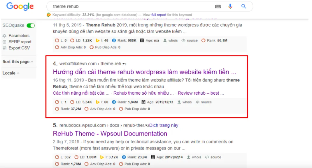 Dùng Ahrefs tìm từ khóa bóng ma