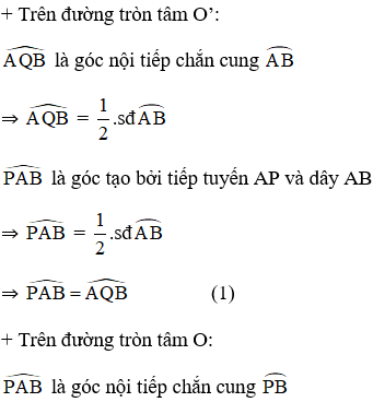 Giải Toán 9 Tập 2 Bài 4: Chuyên Đề Góc Tạo Bởi Tia Tiếp Tuyến Và Dây Cung