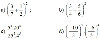 Đề bài 40 trang 23 SGK Toán 7 Tập 1