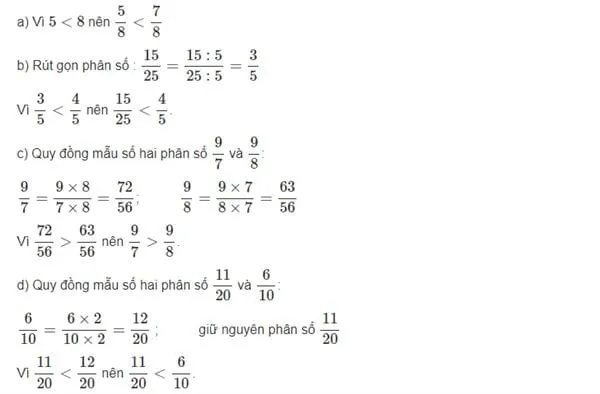 Lời giải Bài tập 1 trang 122 SGK Toán 4 Luyện Tập