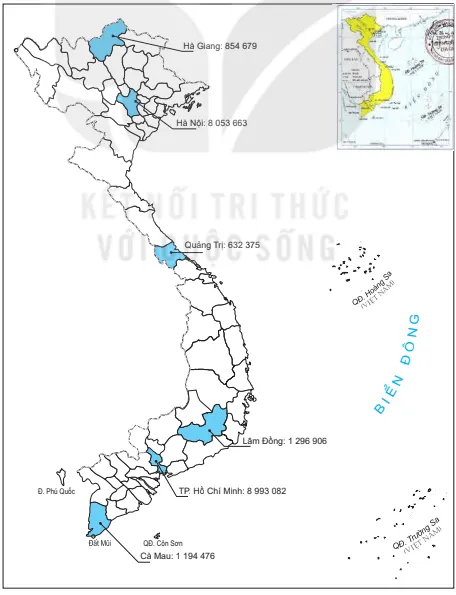 Sơ đồ số dân các tỉnh thành năm 2019 trong bài allintitle:giải toán lớp 4 trang 114