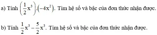 Đề bài 7.5 trang 30 SGK Toán 7