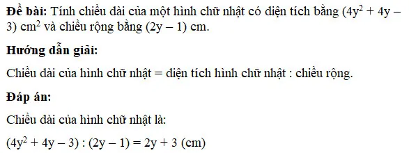 Đề bài 5 trang 40 SGK Toán 7 tập 2, yêu cầu kiểm tra phép chia hết