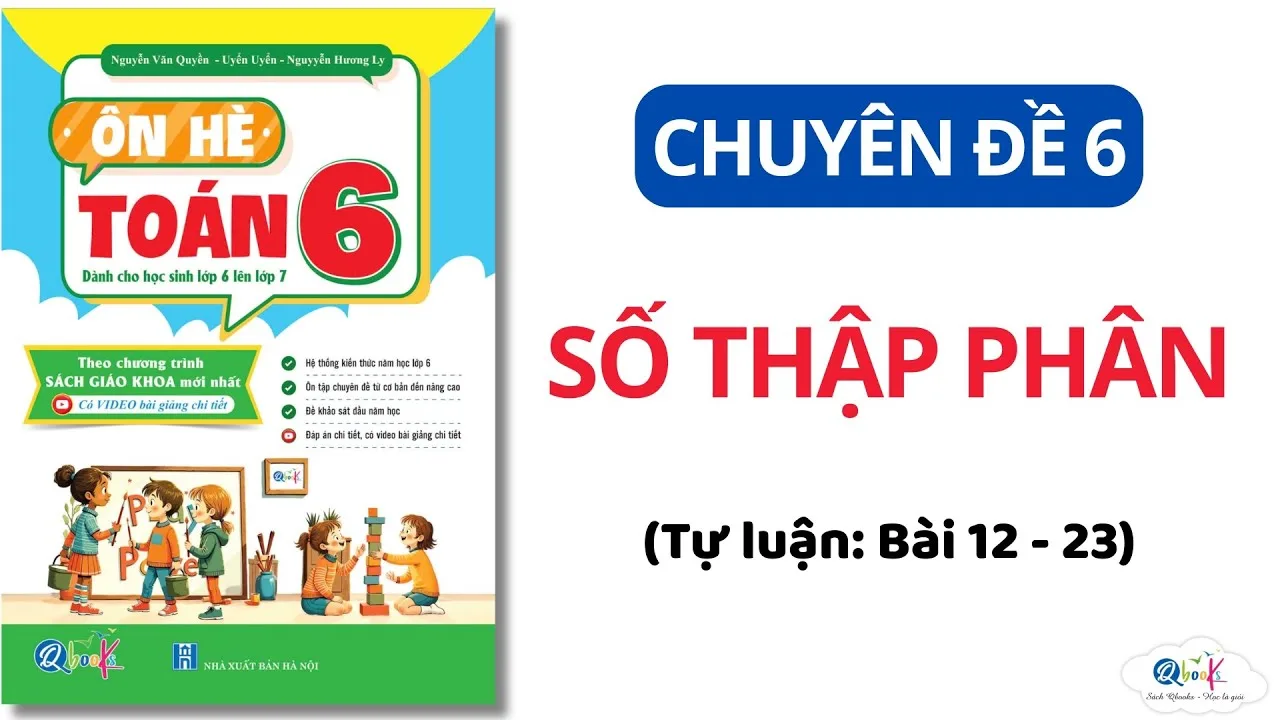bài Giải Toán Lớp 6: Cẩm Nang Lời Giải Chi Tiết Theo Chương Trình Mới Nhất