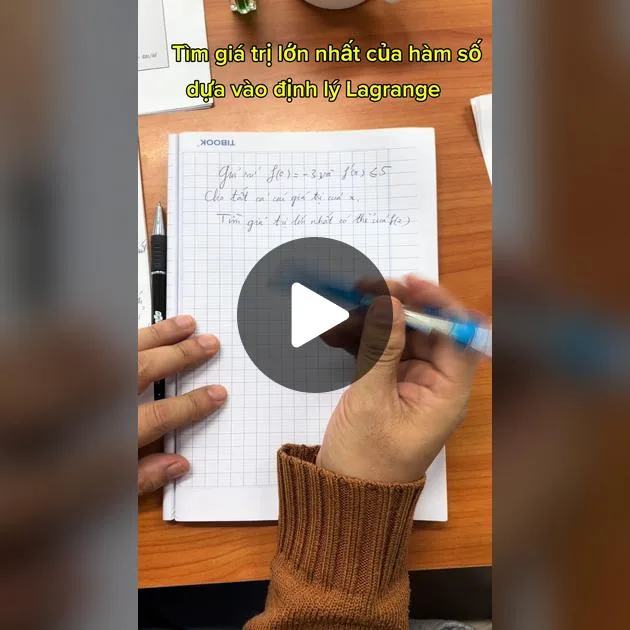 Định Lý Lagrange Trong Dãy Số: Phân Tích Chuyên Sâu Về Định Lý Giá Trị Trung Bình