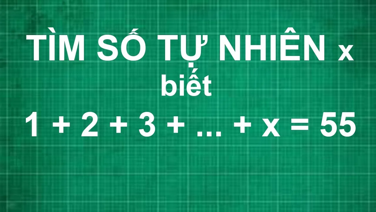 allintitle:giải toán x cơ bản tìm số tự nhiên