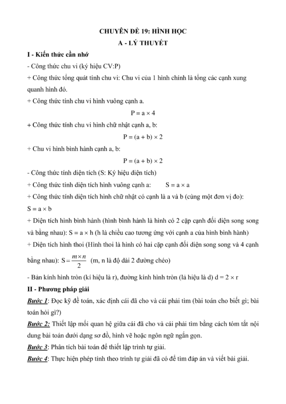 Giải Toán Hình 8 Bài 6: Chuyên Đề Hình Thoi - Lý Thuyết Và Bài Tập Ứng Dụng Chi Tiết