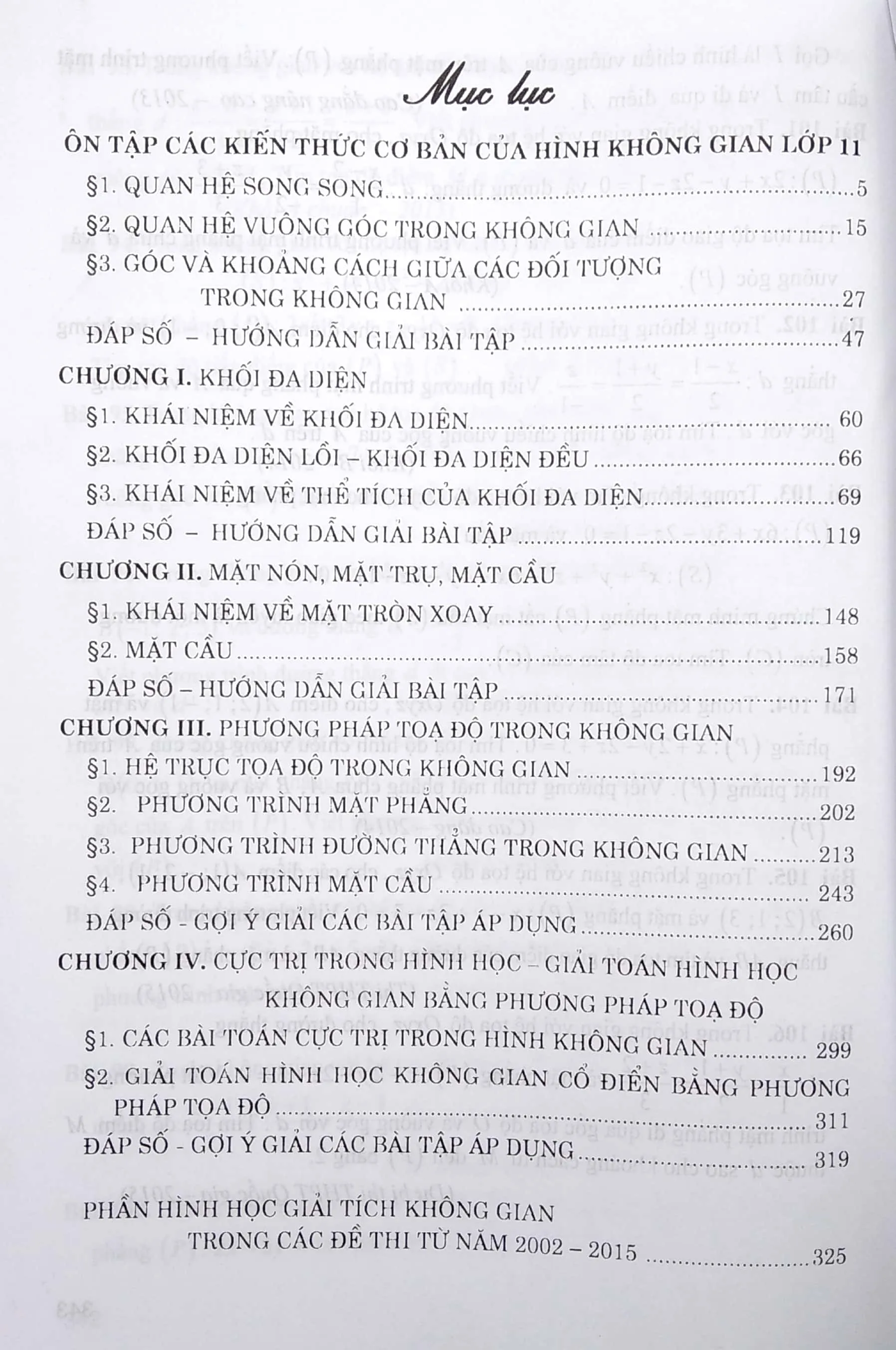 Sách Phương Pháp Giải Toán Chuyên Đề Hình Học Lớp 12 Trang 2