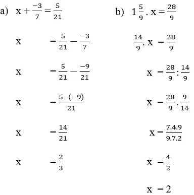 Lời giải chi tiết ví dụ 1 trong cách giải toán 7