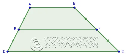 Định nghĩa đường trung bình của hình thang