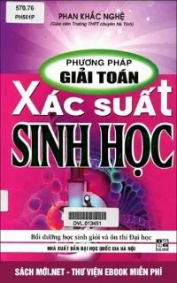 Phương pháp giải toán xác suất sinh học pdf - Tài liệu ôn thi di truyền
