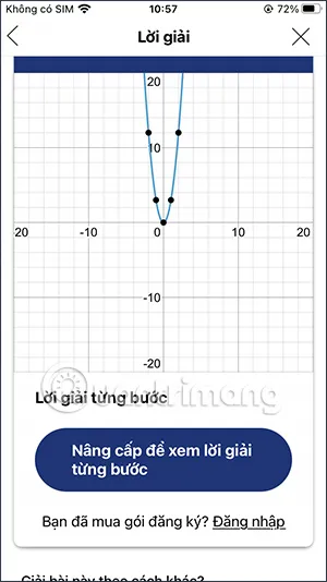 Mathway giải bài tập đồ thị hàm số