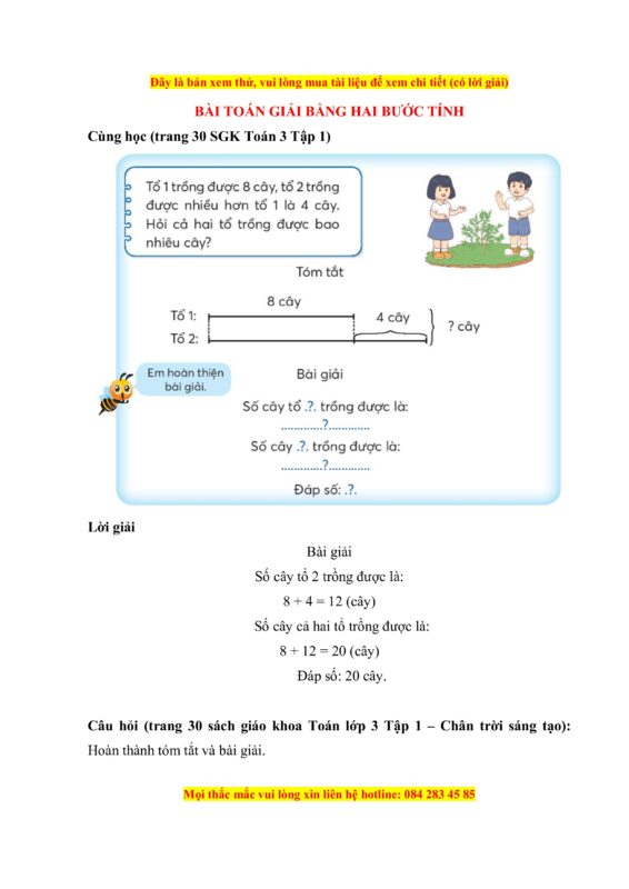 Giải Toán 11 trang 54 Tập 1 Chân trời sáng tạo