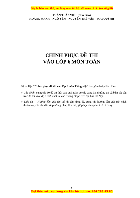 Đề Thi Tuyển Sinh Lớp 6 Môn Tiếng Việt Vĩnh Phúc: Cấu Trúc, Dạng Bài và Hướng Dẫn Chi Tiết