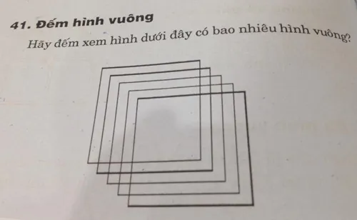 Hình ảnh bài toán đếm ô vuông