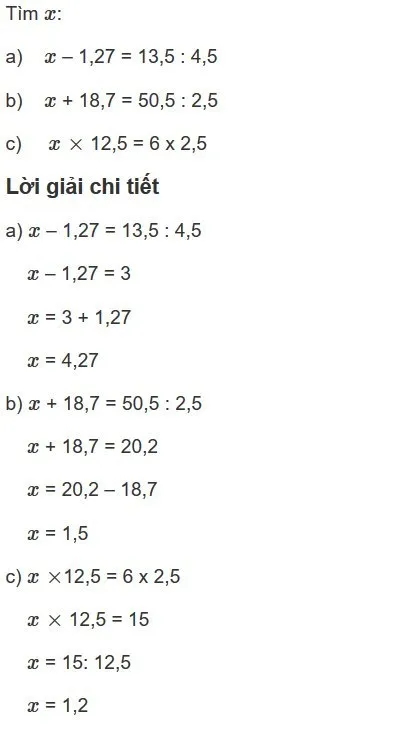 Hình ảnh minh họa bài tập tìm x
