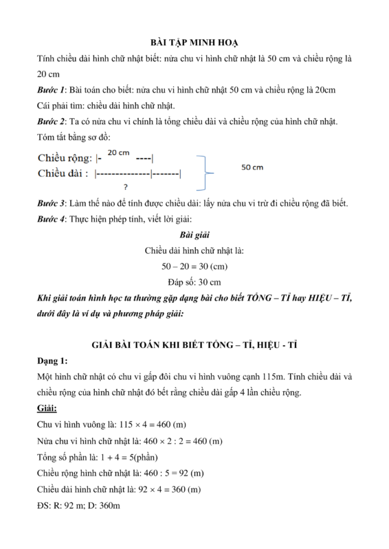 Giải Toán 9 Bài 6 trang 11 Cánh Diều: Bài Toán Vườn Rau Hình Chữ Nhật