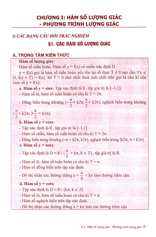 Giải Toán 11 Bài 1 Trang 41 Cánh Diều: Hiểu Rõ Sự Đồng Biến Của Hàm Số y = sinx