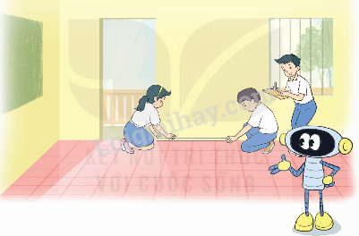 Giải Toán lớp 5 trang 60 Kết nối tri thức: Diện tích và Chi phí Lát sàn