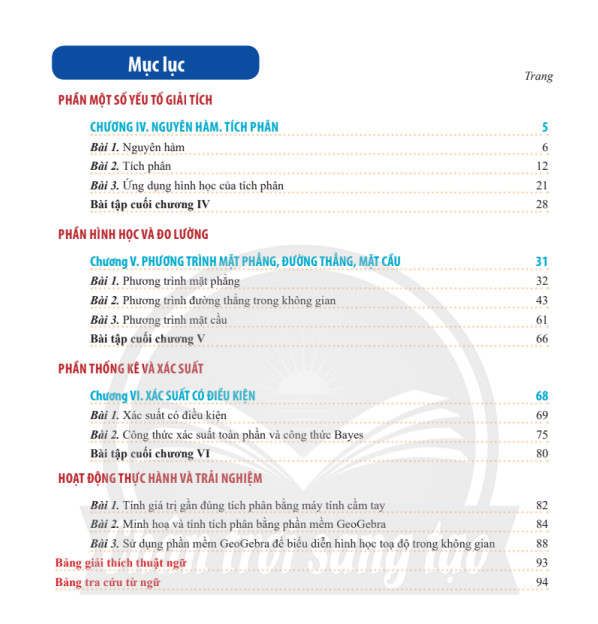 Giải Toán 12 Chân Trời Sáng Tạo Bài 2: Tích Phân (Tập 2)