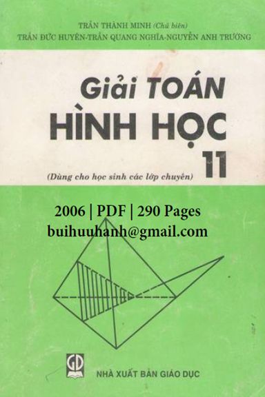 Giải Toán Hình Học 11 NXB Giáo Dục 2006 Trần Thành Minh