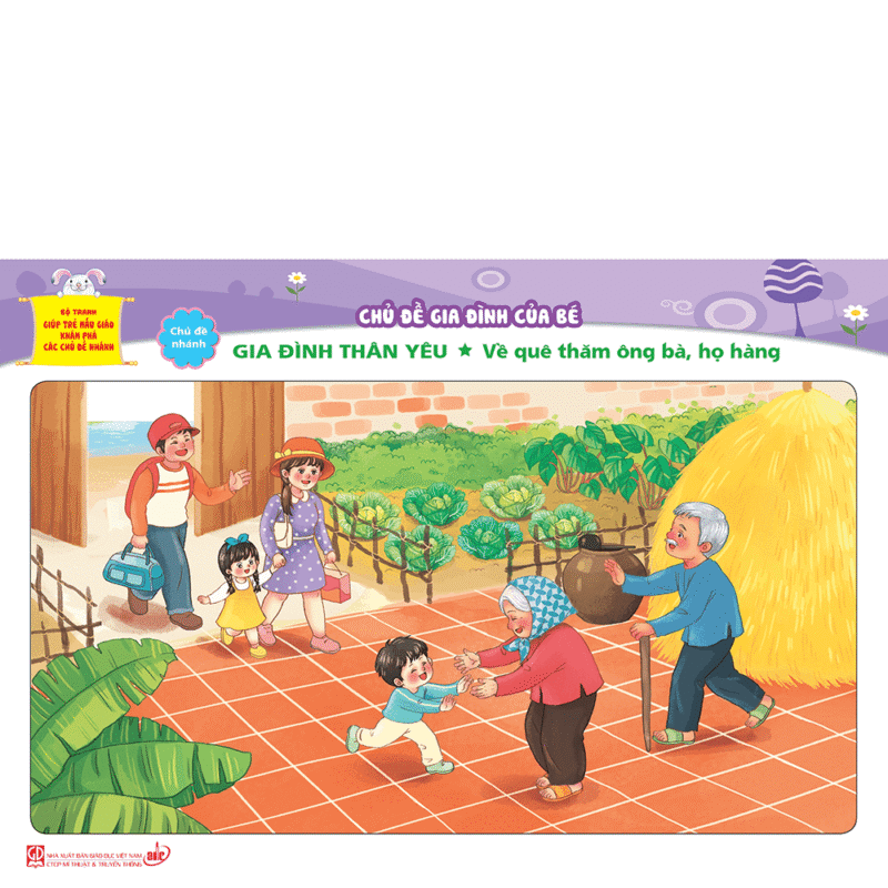 Giáo Án Tăng Cường Tiếng Việt Cho Trẻ Mầm Non: Chủ Đề Gia Đình – Họ Hàng Nhà Bé