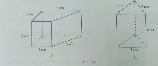 Giải Bài 2 Trang 86 SGK Toán 7: Hình Lăng Trụ Đứng Tam Giác, Hình Lăng Trụ Đứng Tứ Giác (Sách Cánh Diều)