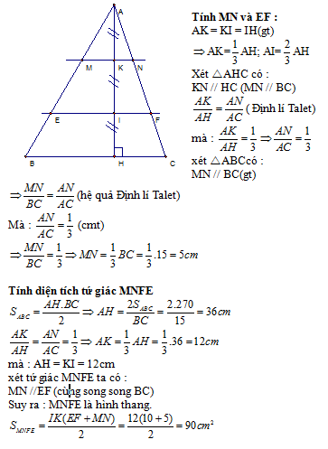 Định Lý Talet Trong Tam Giác Và Các Hệ Quả Quan Trọng