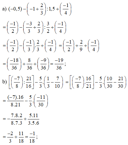 Giải Toán Lớp 7 Trang 14 Tập 1: Lũy Thừa Của Một Số Hữu Tỉ (SBT)