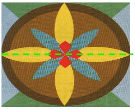 Hoa văn trang trí trên gạch hoa