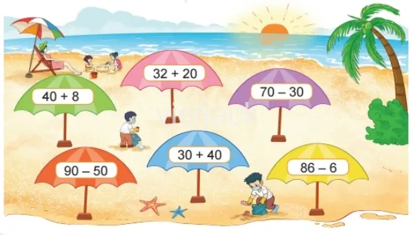 Toán lớp 2 - tập 1 - Bài 5