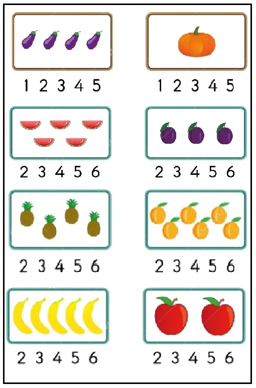 Bài tập minh họa - Các số 7, 8, 9