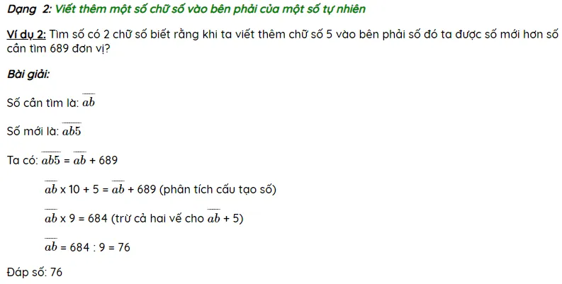 Các bài toán giải bằng phân tích cấu tạo số-1