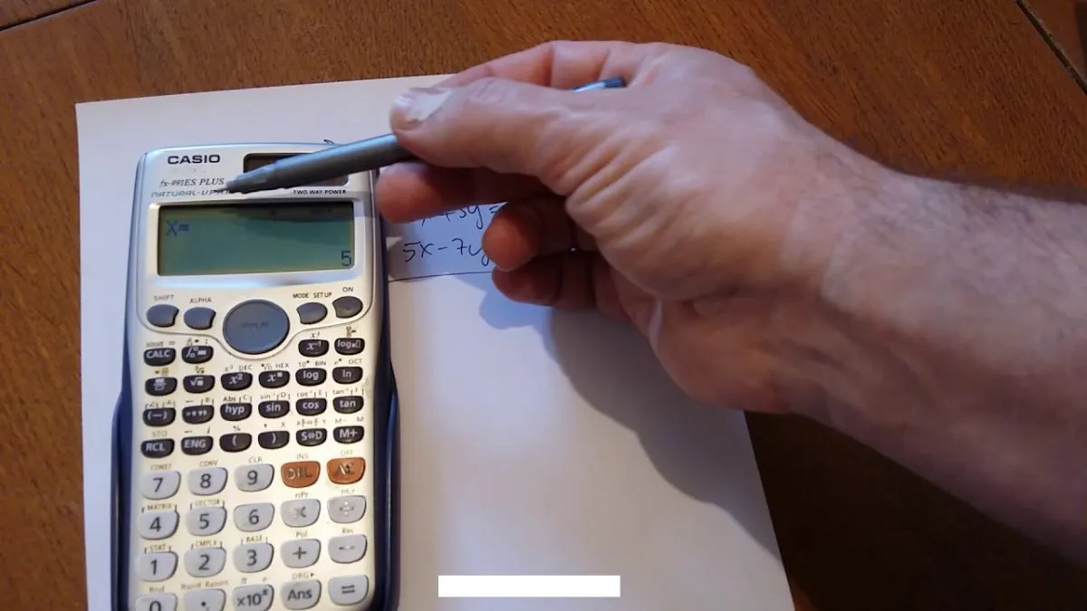 Hướng dẫn cách giải toán bằng máy tính Casio cơ bản cho người mới bắt đầu