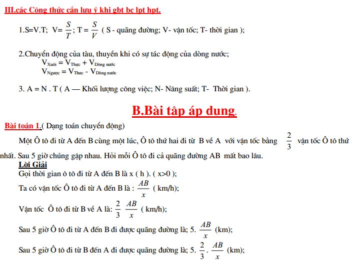 Hướng Dẫn Chi Tiết: Giải Bài Toán Bằng Cách Lập Hệ Phương Trình Dạng Năng Suất Chuẩn WordPress (KaTeX)