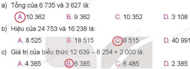 Giải Toán Lớp 3 Trang 115, 116, 117 Sách Kết Nối Tri Thức Tập 2