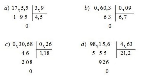 Giải Toán Lớp 5 Trang 72: Luyện Tập Các Phép Chia Số Thập Phân