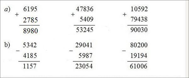 Giải Toán Lớp 4 Trang 162, 163: Ôn Tập Phép Tính Với Số Tự Nhiên