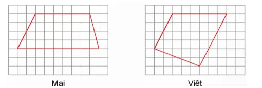 Cách vẽ hình thang của Mai