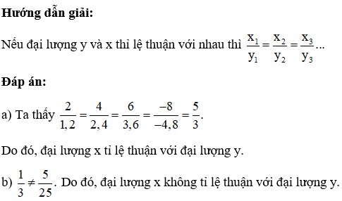 Giải Bài 2 Trang 14 SGK Toán 7 Tập 2 - Chân Trời Sáng Tạo