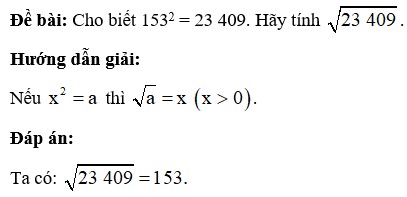 Giải Toán 7 trang 32 Tập 1 Kết nối tri thức: Số Vô Tỉ và Căn Bậc Hai Số Học