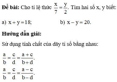 Giải Toán 7 Cánh Diều Trang 58: Bài Tập Về Tỉ Lệ Thức và Dãy Tỉ Số Bằng Nhau