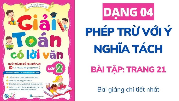Bài Giảng Giải Toán Có Lời Văn Lớp 1 - Ôn Tập & Nâng Cao Kỹ Năng