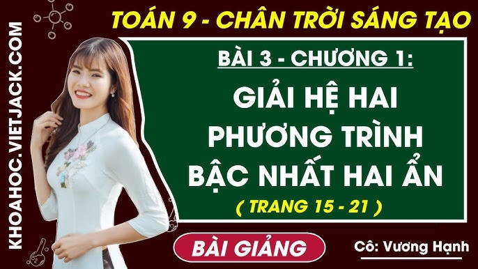 Giải Bài Tập SGK Bài 1 Chương 3 Toán 9: Phương Trình Bậc Nhất Hai Ẩn