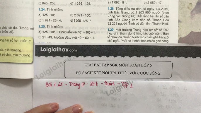 Giải Toán Lớp 6 Trang 19 Tập 1 Bộ Sách Kết Nối Tri Thức