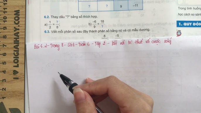 Giải Bài Tập 6.2 Trang 8 SGK Toán 9 Tập 2 (Kết nối tri thức)