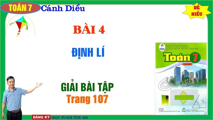 Giải Toán 7 Cánh Diều Bài 4: Định Lí