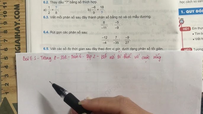 Giải Bài Tập 6.3 Trang 8 SGK Toán 9 Tập 2 - Kết Nối Tri Thức